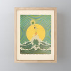 "And Pipe the Little Songs that Are Inside of Bubbles " by Dugald Stewart Walker, 1920 Mini Art Print Gallery Image 1
