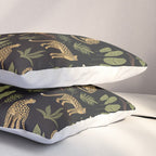 Jungle Night Cheetah Prints Pillow Sham Gallery Image 3