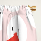 Snowman pattern Window Curtain Gallery Image 2