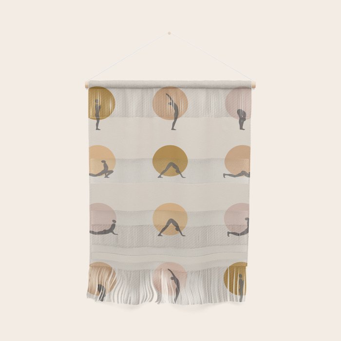 sun salutation I âÂ golden Wall Hanging Gallery Image 1