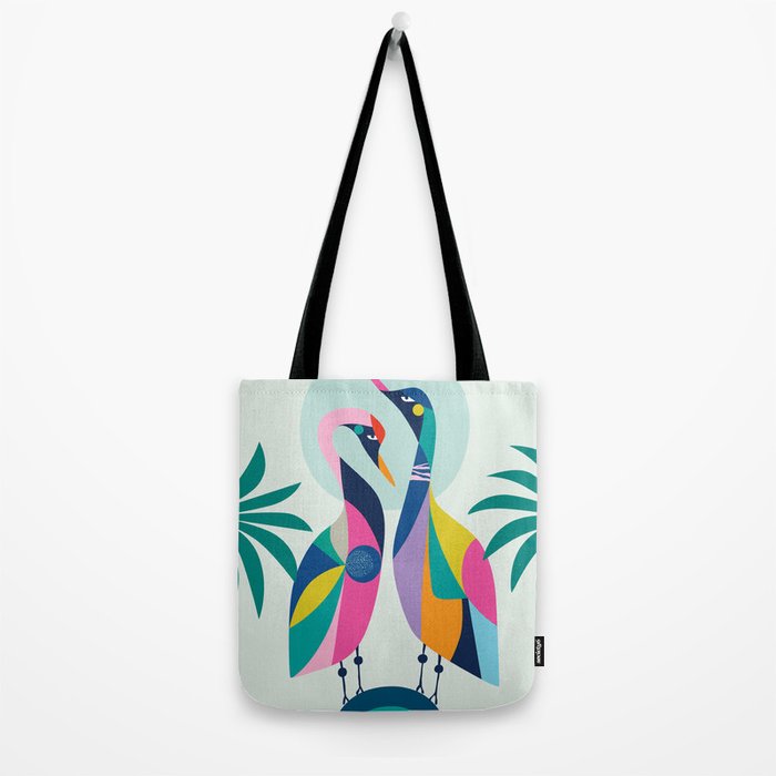 Rainbow Geese Tote Bag Gallery Image 2
