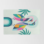 Rainbow Geese Rug Gallery Image 2