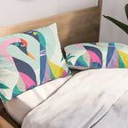 Rainbow Geese Pillow Sham Gallery Image 2
