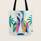 Rainbow Geese Tote Bag Gallery Image 1