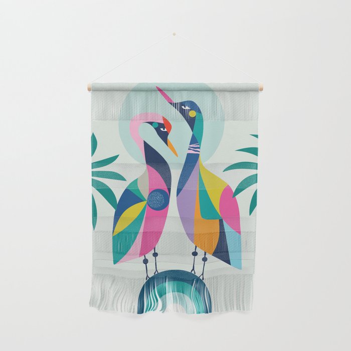 Rainbow Geese Wall Hanging Gallery Image 1