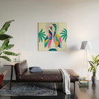Rainbow Geese Wood Wall Art Gallery Image 2