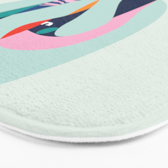 Rainbow Geese Bath Mat Gallery Image 3