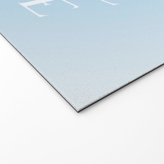 This Must Be The Place Baby Blue Welcome Mat Gallery Image 2