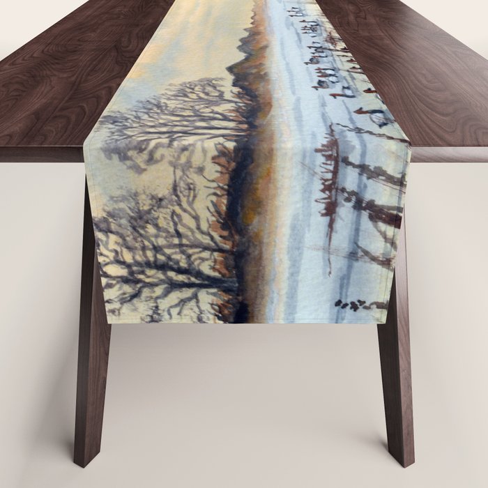 Duck Hunting Season Begins For The Canvasback Table Runner Gallery Image 1