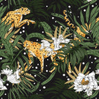 Cheetah in the glamorous nocturnal jungle Coffee Mug Gallery Image 2