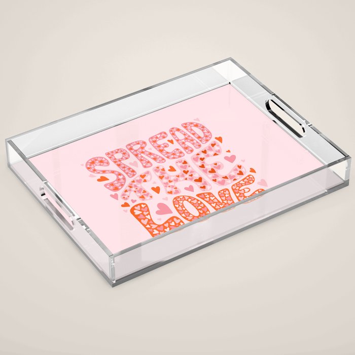 Spread the Love Acrylic Tray Gallery Image 1