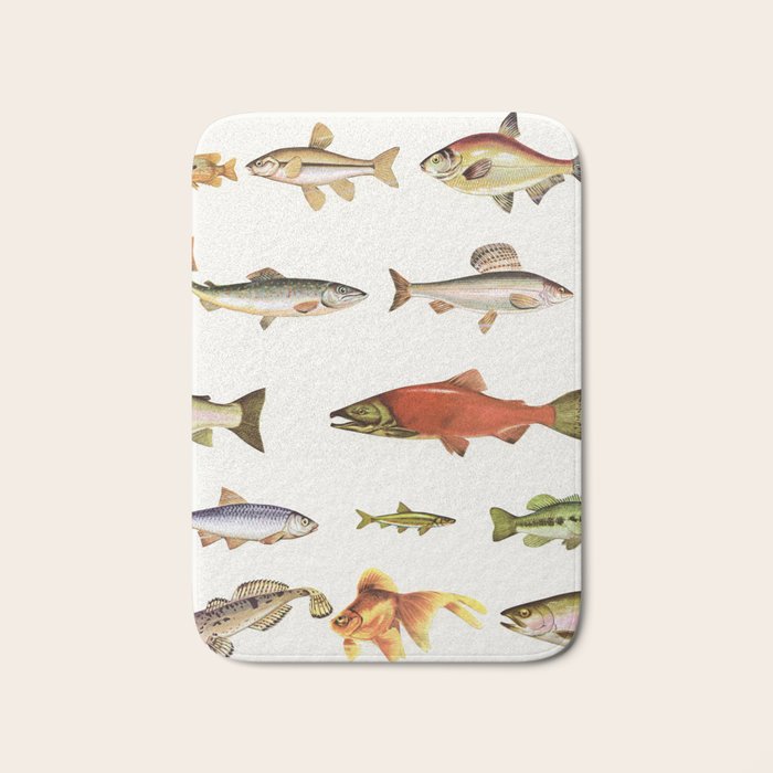 Fishing Line Bath Mat Gallery Image 1