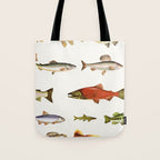 Fishing Line Tote Bag Gallery Image 1