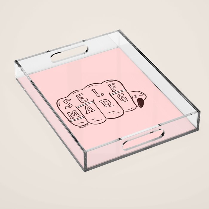 SELF MADE Acrylic Tray Gallery Image 1