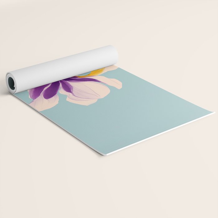 Sun-Kissed Iris Yoga Mat Gallery Image 2