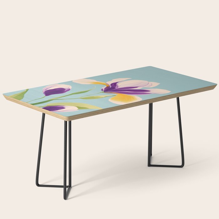 Sun-Kissed Iris Coffee Table Gallery Image 1