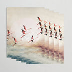 Flock of Flamingos Wrapping Paper Gallery Image 3
