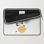 Midcentury Floral  Laptop Sleeve Gallery Image 2