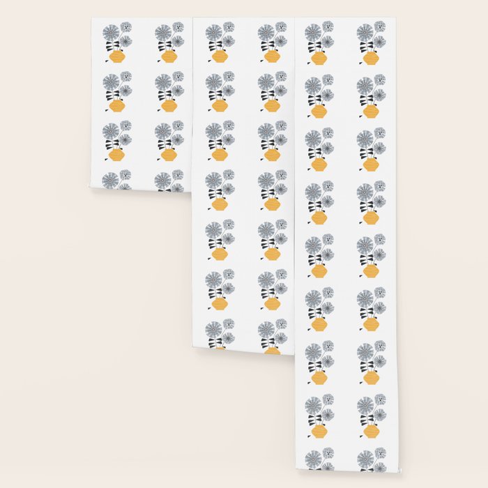 Midcentury Floral  Wallpaper Gallery Image 3