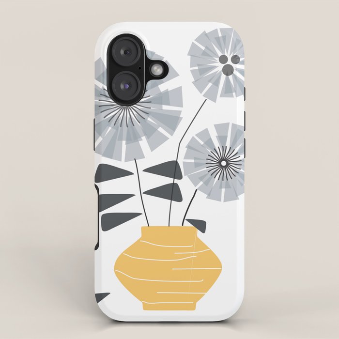 Midcentury Floral  iPhone Case Gallery Image 1