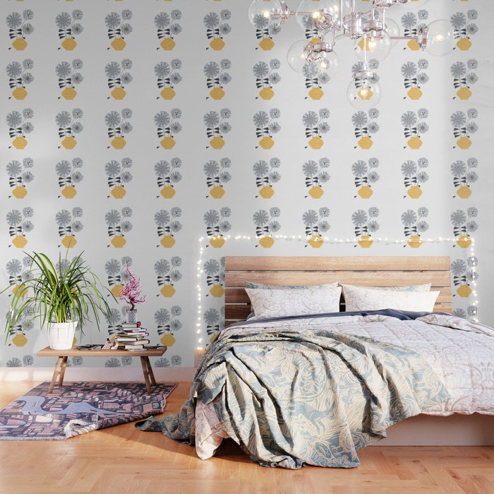 Midcentury Floral  Wallpaper Gallery Image 3