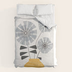 Midcentury Floral  Duvet Cover Gallery Image 6