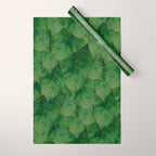 Banana Leaf III Wrapping Paper Gallery Image 1