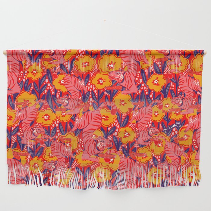 Golden Tiger Wall Hanging Gallery Image 1