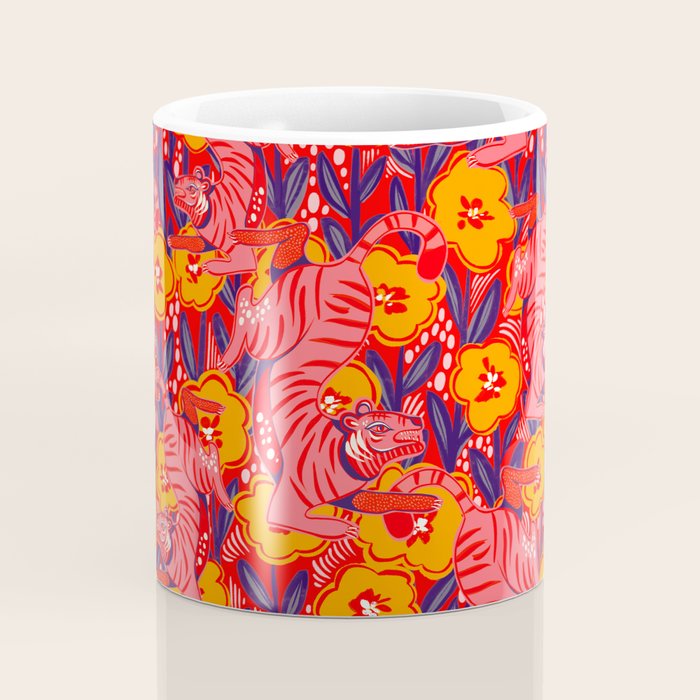 Golden Tiger Coffee Mug Gallery Image 4