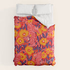 Golden Tiger Duvet Cover Gallery Image 6
