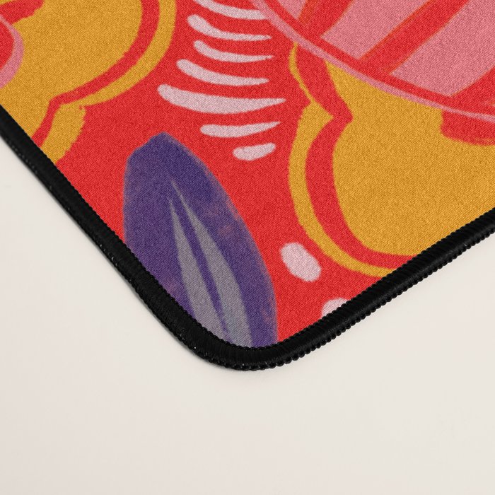 Golden Tiger Desk Mat Gallery Image 4