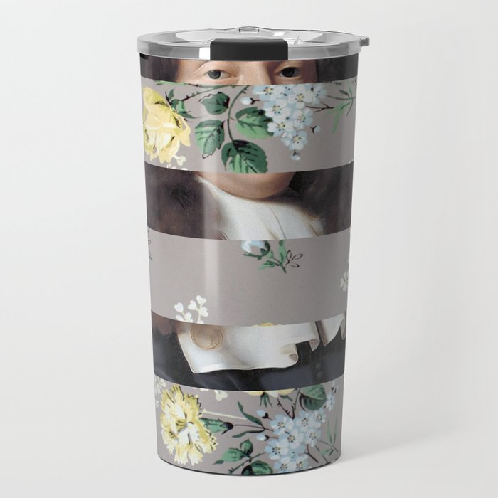 A Portrait With Bars 3 Travel Mug Gallery Image 1