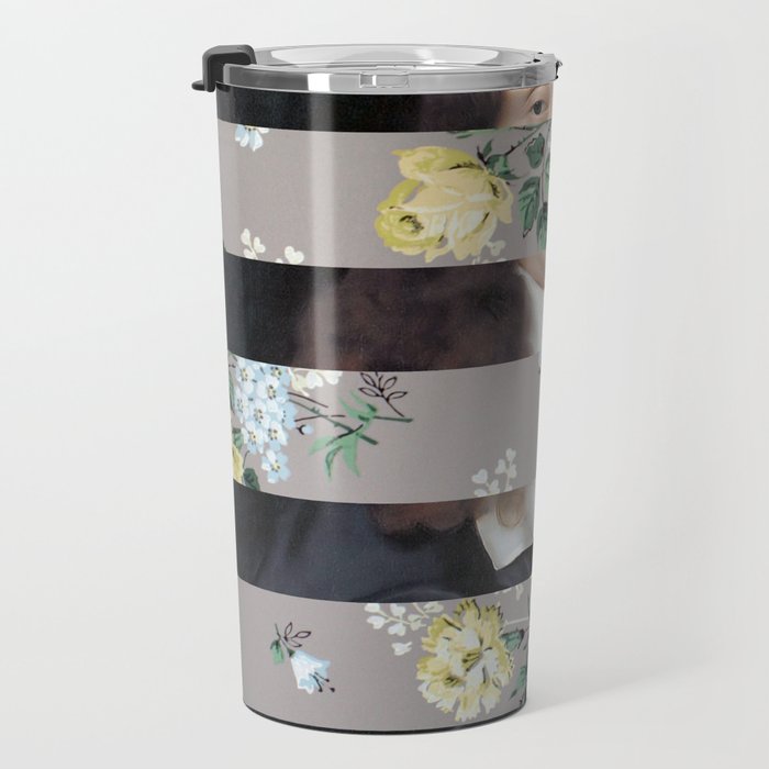 A Portrait With Bars 3 Travel Mug Gallery Image 3