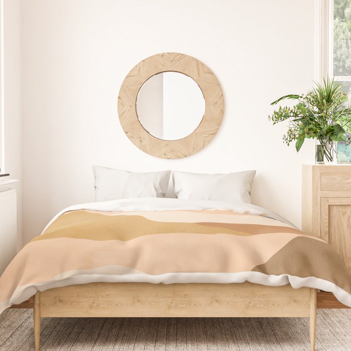 Warm Color Hills Duvet Cover Gallery Image 3