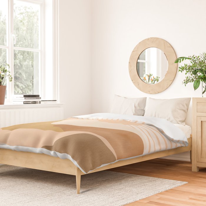 Warm Color Hills Duvet Cover Gallery Image 2