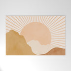 Warm Color Hills Welcome Mat Gallery Image 1