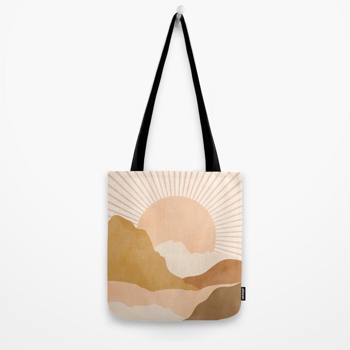 Warm Color Hills Tote Bag Gallery Image 2