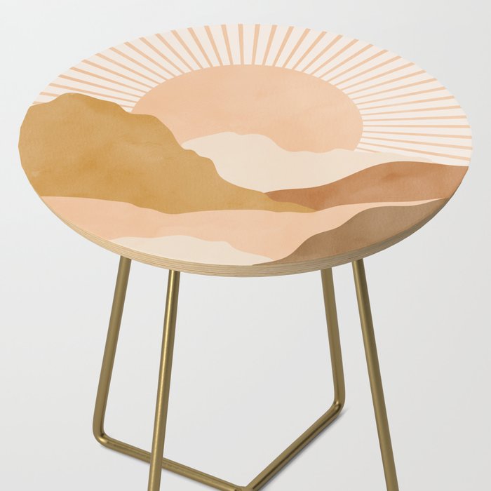 Warm Color Hills Side Table Gallery Image 2