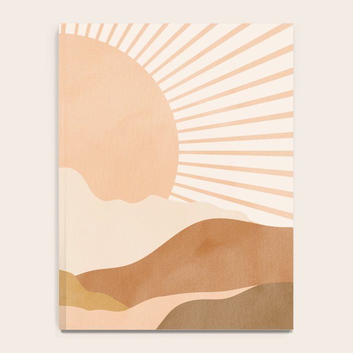 Warm Color Hills Notebook Gallery Image 4