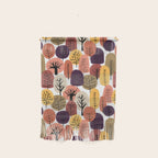 Autumn Trees Pattern Wall Hanging Gallery Image 1