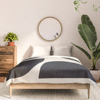 Modern Abstract Minimal Shapes 221 Comforter Gallery Image 3