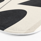 Modern Abstract Minimal Shapes 221 Bath Mat Gallery Image 3