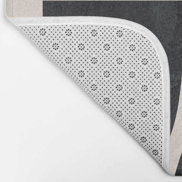 Modern Abstract Minimal Shapes 221 Bath Mat Gallery Image 2