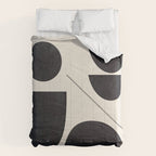 Modern Abstract Minimal Shapes 221 Comforter Gallery Image 6