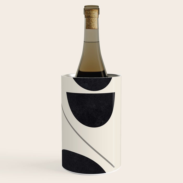 Modern Abstract Minimal Shapes 221 Wine Chiller Gallery Image 3