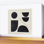 Modern Abstract Minimal Shapes 221 Wall Mural Gallery Image 2
