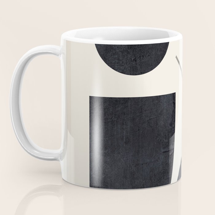 Modern Abstract Minimal Shapes 221 Coffee Mug Gallery Image 3