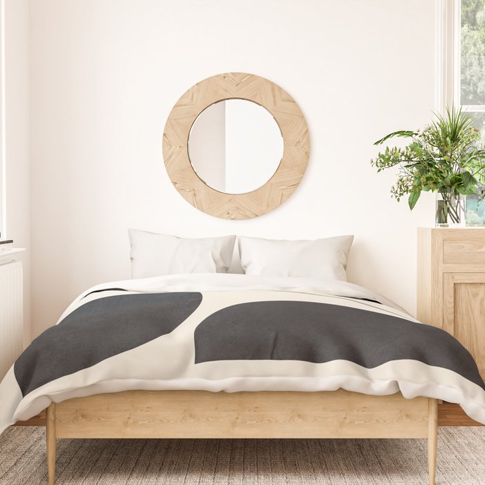 Modern Abstract Minimal Shapes 221 Duvet Cover Gallery Image 3