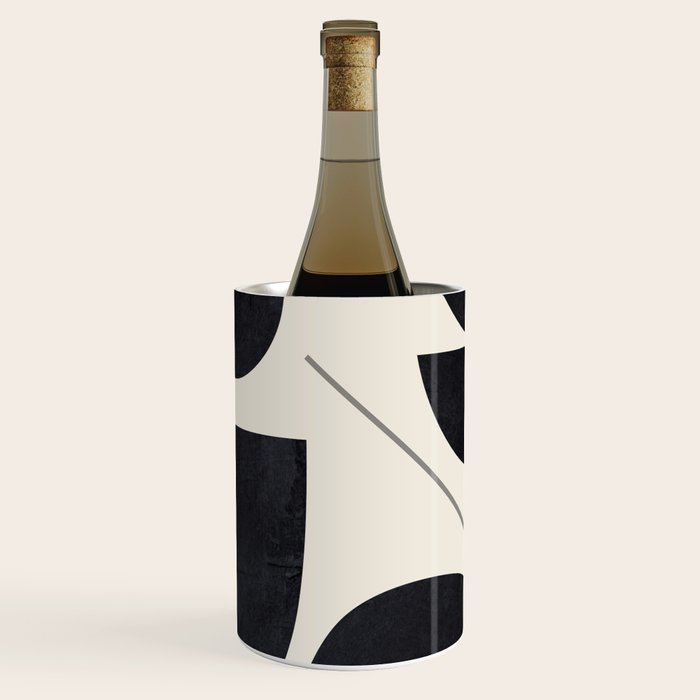 Modern Abstract Minimal Shapes 221 Wine Chiller Gallery Image 1