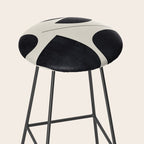 Modern Abstract Minimal Shapes 221 Stool Gallery Image 2